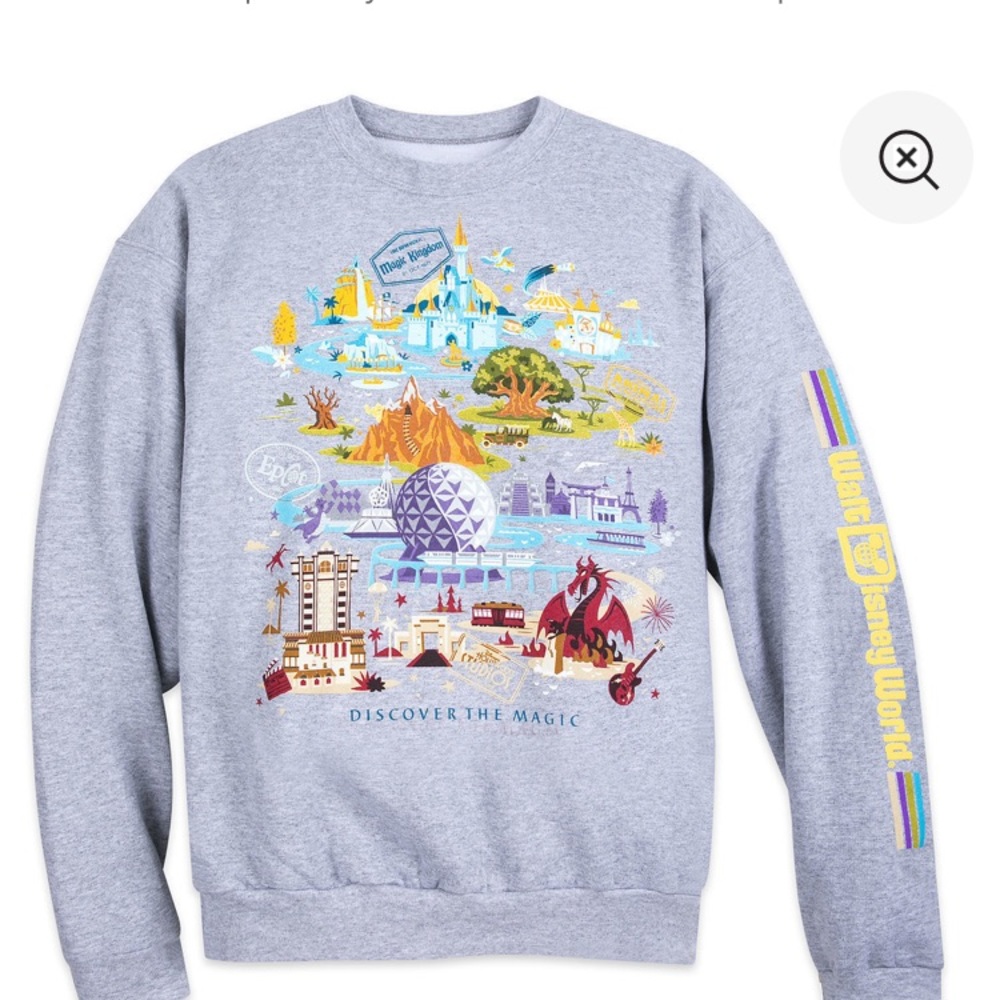 *sold* Disney parks sweatshirt 4 parks